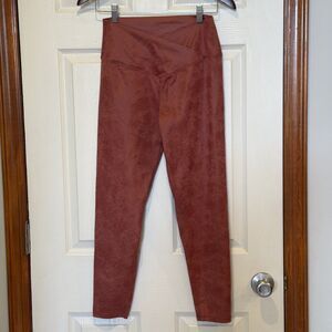 Offline By Aerie Women High Rise Faux Leather Leggings  L/G